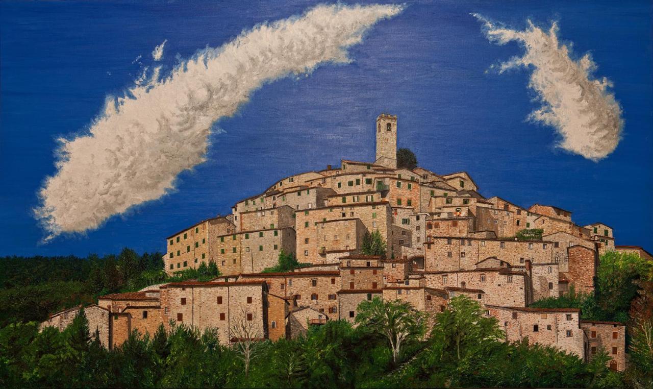 La Vecchia Locanda Castelnuovo di Val di Cecina Exteriör bild